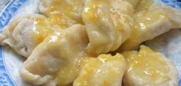 Вареники с грушей