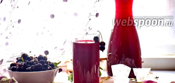 Морс из чёрной смородины
