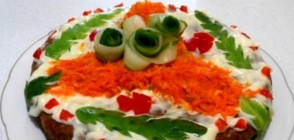 Печеночный торт в мультиварке