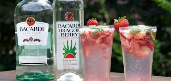 Клубничный мохито