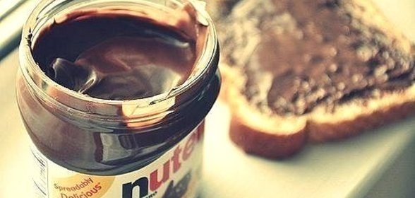 Блинный торт с нутеллой