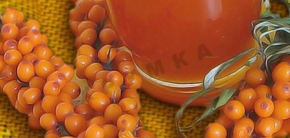 Морс из облепихи