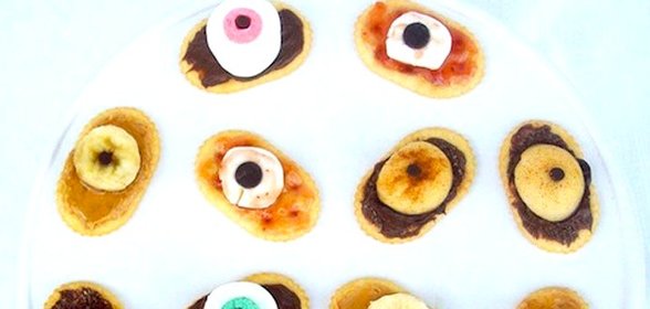 Сладкие глаза на Хэллоуин