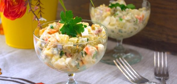 Салат Оливье классический рецепт
