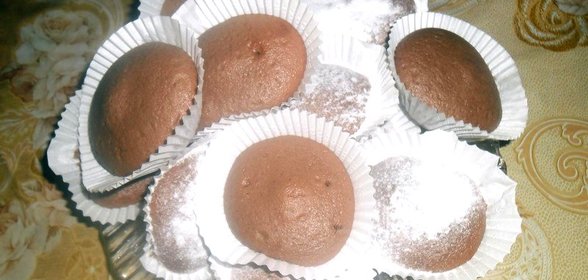 Кексы с какао