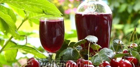 Вишнёво-смородиновый ликёр