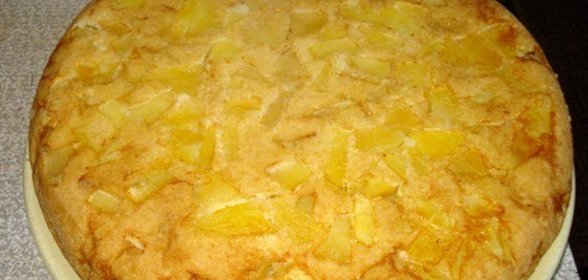 Быстрый яблочный пирог