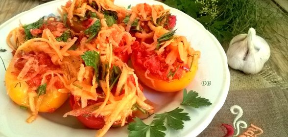 Помидоры с морковкой