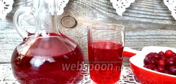 Настойка из клюквы на водке