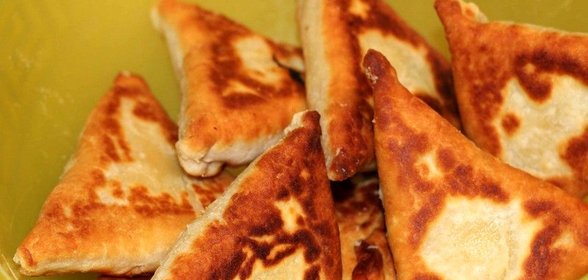 Самосы с капустой