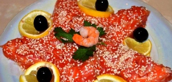 Салат Морская звезда