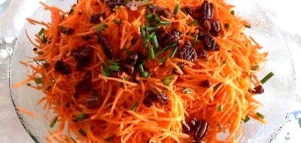 Еврейский морковный салат