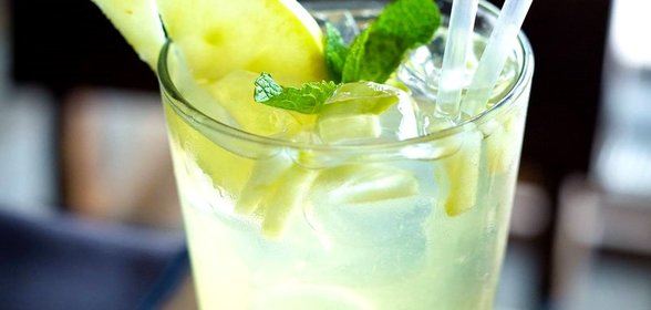 Яблочный джин-тоник