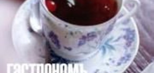 Чай с клюквой и мятой
