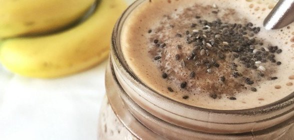 Кофейно-банановый смузи