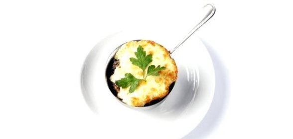 Грибной жюльен со сметаной