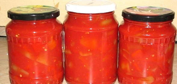 Лечо из помидоров
