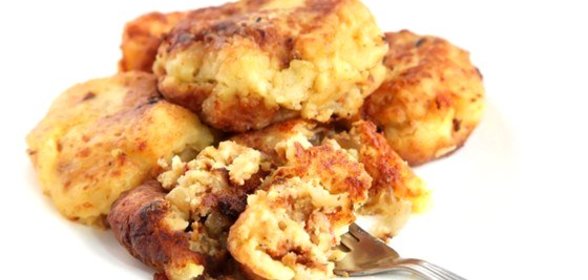Котлеты из картофеля и отрубей