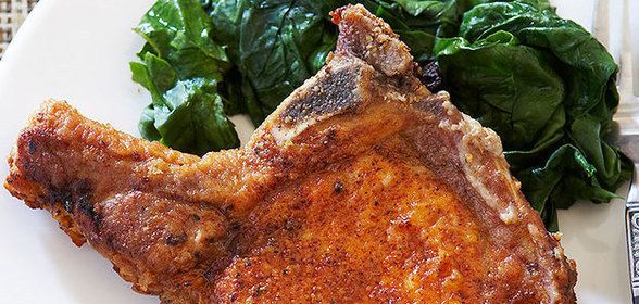 Пряные свиные отбивные