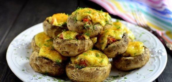 Шампиньоны фаршированные
