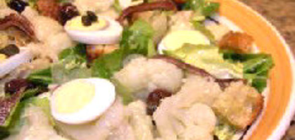 Салат из цветной капусты