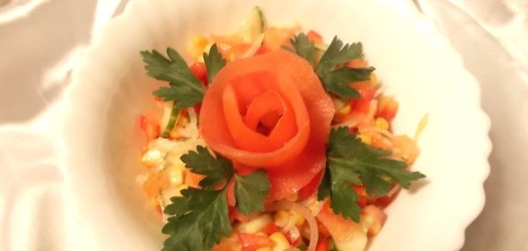 Салат Летняя роза