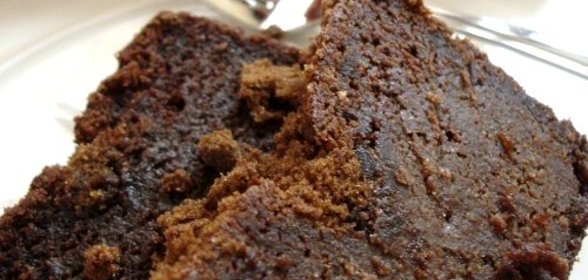 Шоколадный кекс с апельсиновой цедрой