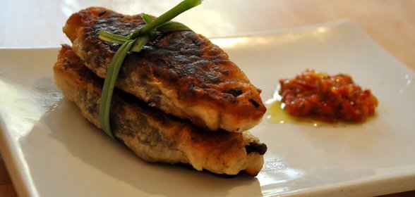 Хрустящие пирожки с мясом