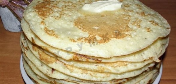 Блины дрожжевые Царские