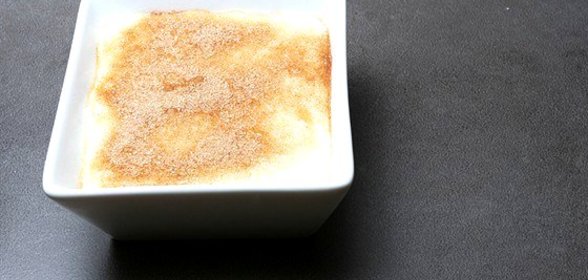 Рисовый пудинг с апельсиновой цедрой