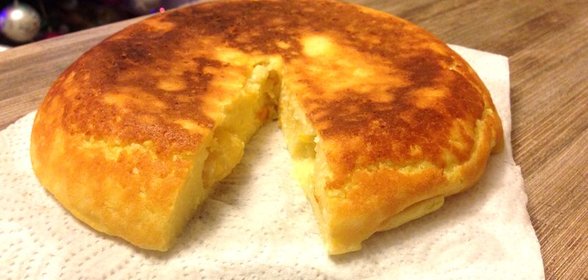 Творожная запеканка с мандаринами