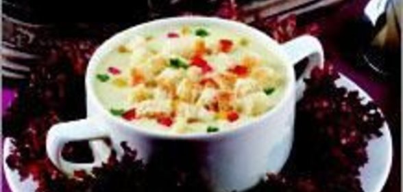 Куриный суп-крем с овощами