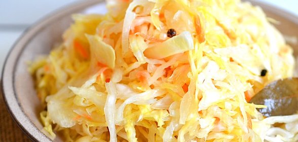 Быстрая засолка капусты в домашних условиях