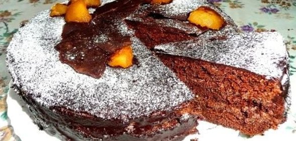 Домашний шоколадный торт