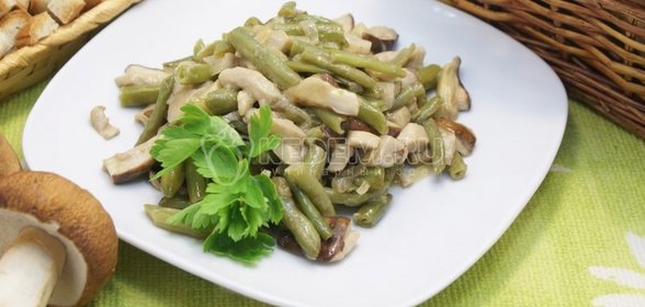 Омлет с грибами по-испански