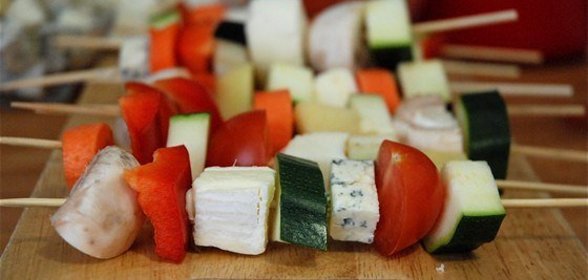 Вегетерианские шашлычки