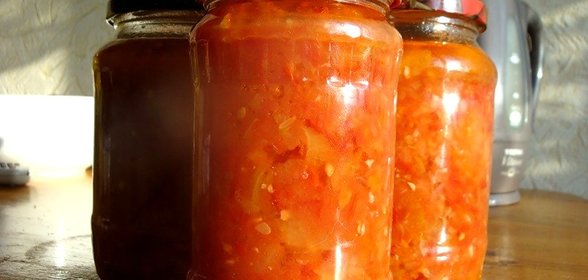 Кабачковое лечо