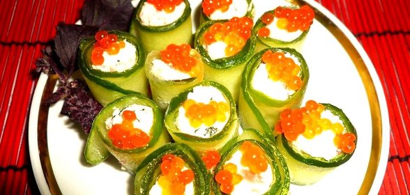 Огуречные роллы