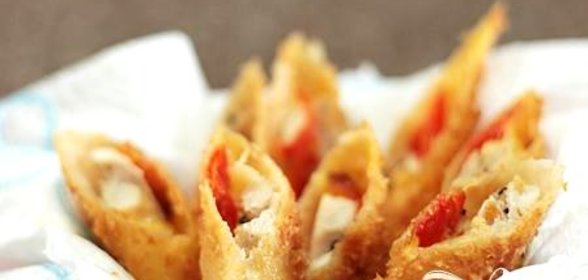 Сырные палочки с курицей