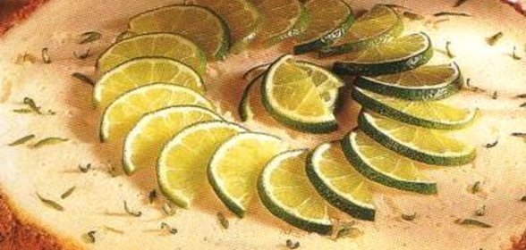 Пирог с сиропом из лайма