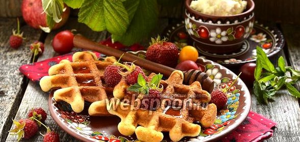 Толстые вафли «Капучино»