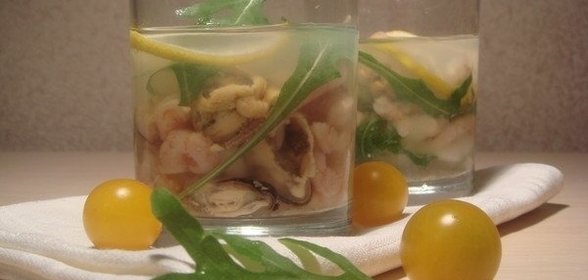 Заливное из морепродуктов