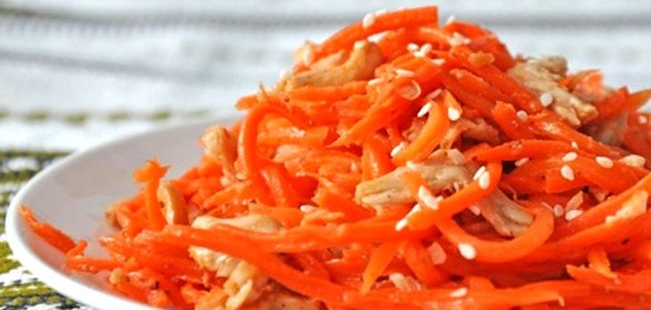 Соевое мясо по-корейски