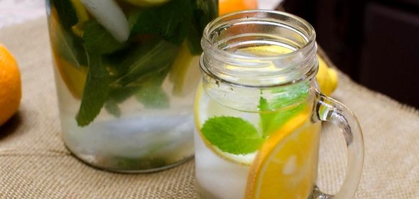 Лимонная вода для похудения