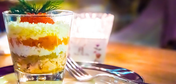 Десерт из пахты и йогурта