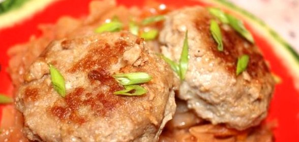 Котлеты куриные со свининой