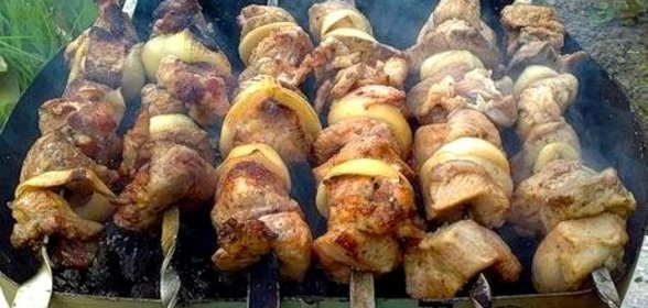 Правильный шашлык из свинины