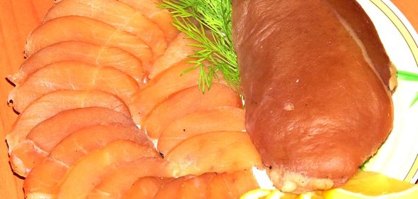 Балык из грудки индейки