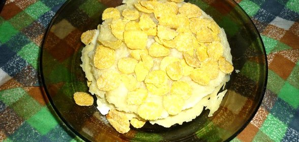 Тортик с абрикосами