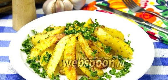 Запечённый картофель с горчицей